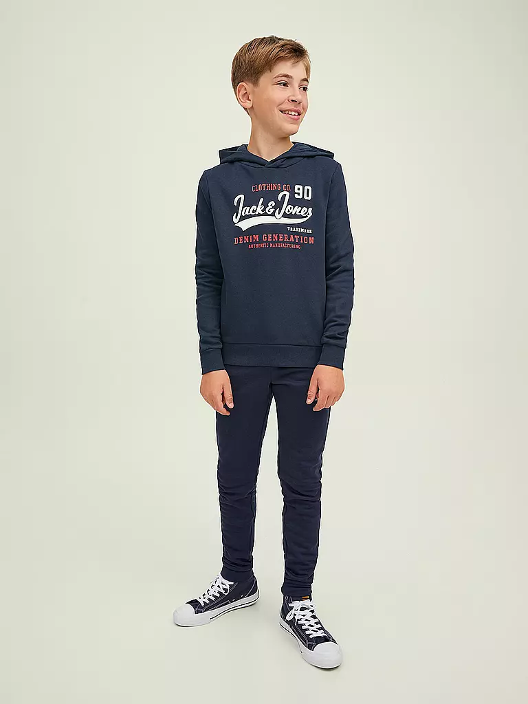 JACK & JONES | Jungen Sweater JJELOGO | dunkelblau