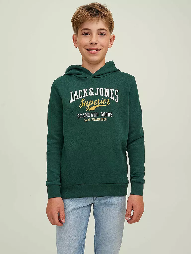 JACK & JONES | Jungen Sweater JJELOGO | grün