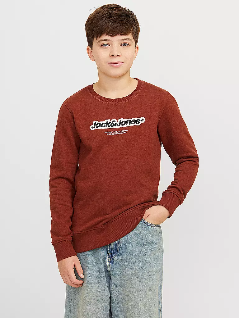 JACK & JONES | Jungen Sweater JORVESTERBRO | braun