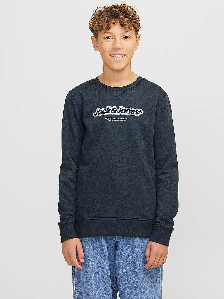 JACK & JONES | Jungen Sweater JORVESTERBRO | grau