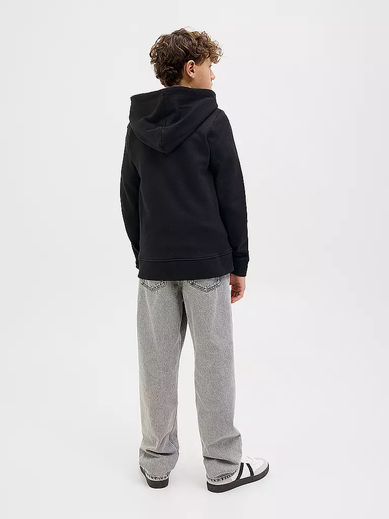 JACK & JONES | Jungen Sweatjacke JJBEAU | schwarz
