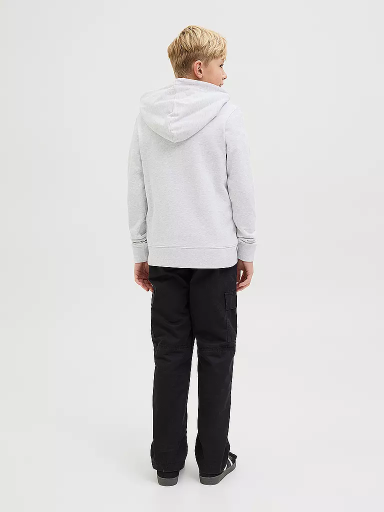 JACK & JONES | Jungen Sweatjacke JJBEAU | weiss