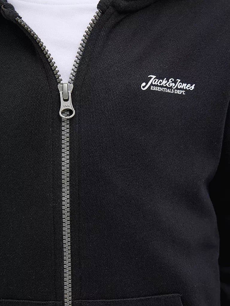 JACK & JONES | Jungen Sweatjacke JJBEAU | schwarz