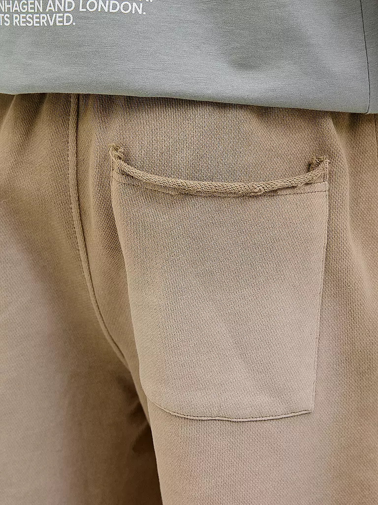 JACK & JONES | Jungen Sweatshorts JPSTBILL | hellbraun