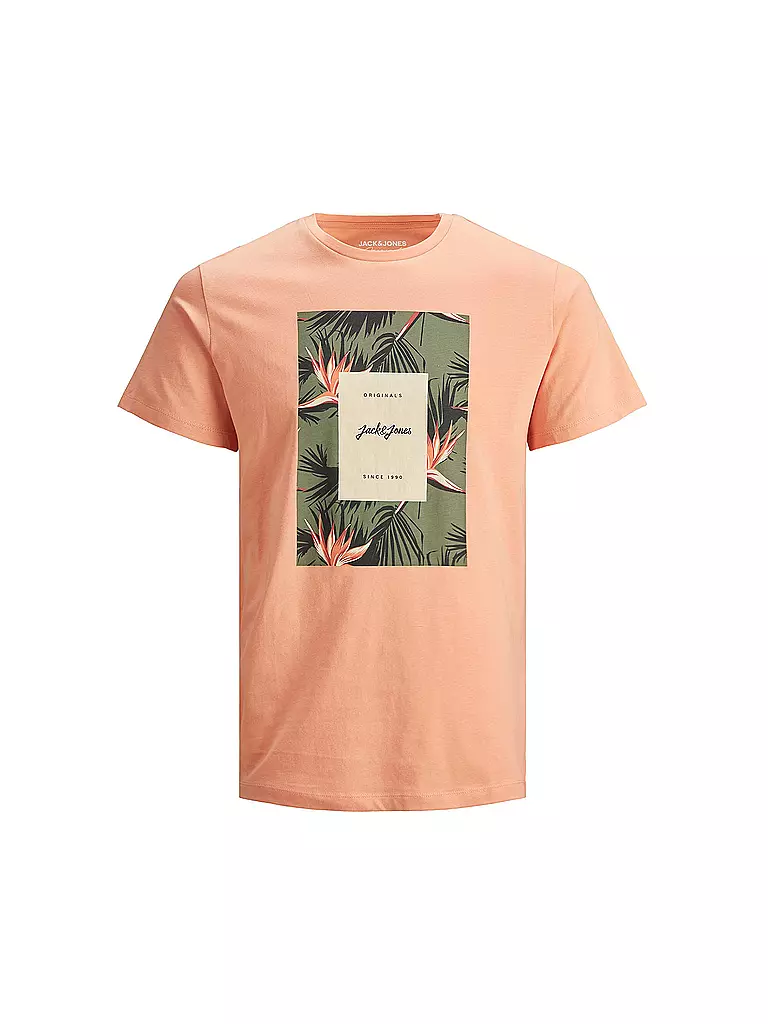 JACK & JONES | Jungen T Shirt " JORFLORALL " | orange