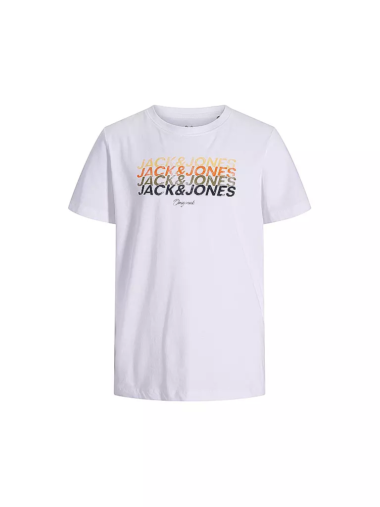 JACK & JONES | Jungen T Shirt JORBRADY Regular Fit | weiss