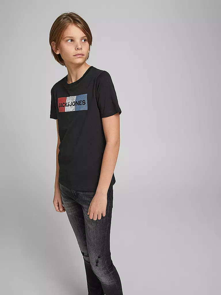 JACK & JONES | Jungen T-Shirt " JJECORP " | schwarz