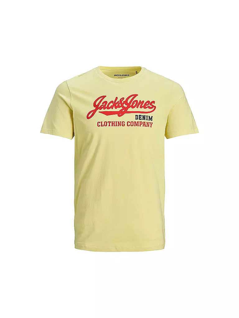JACK & JONES | Jungen T-Shirt " JJELOGO " | gelb