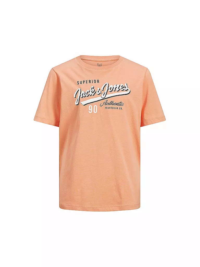 JACK & JONES | Jungen T-Shirt " JJELOGO " | orange