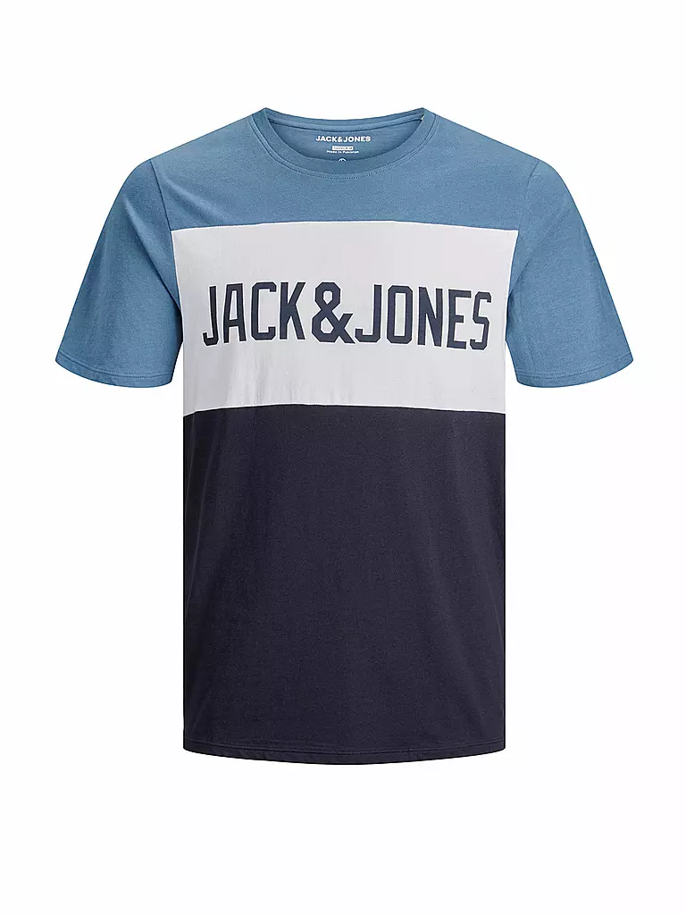 JACK & JONES | Jungen T-Shirt "JJELOGO" | blau