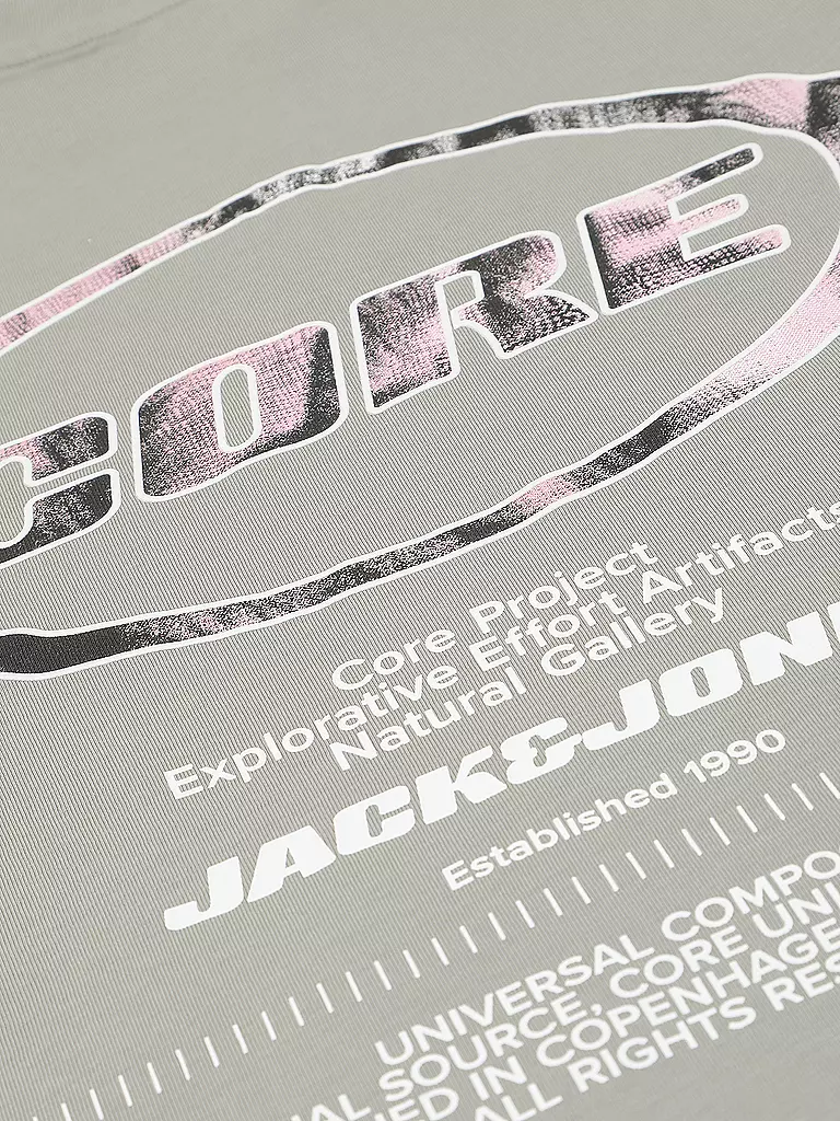 JACK & JONES | Jungen T-Shirt JCOLIDO | grau