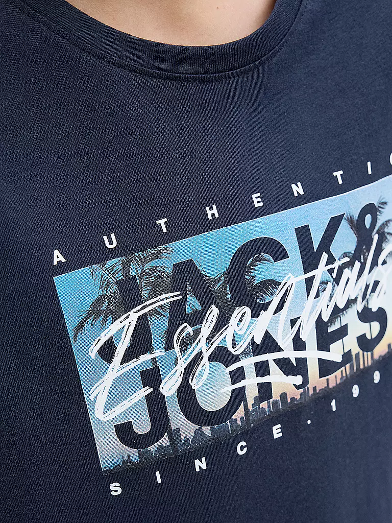 JACK & JONES | Jungen T-Shirt JJCOLTON  | dunkelblau