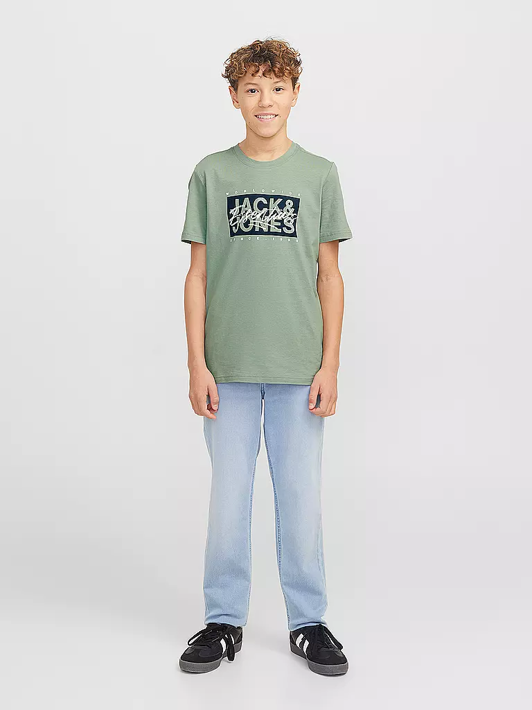 JACK & JONES | Jungen T-Shirt JJCOLTON | mint