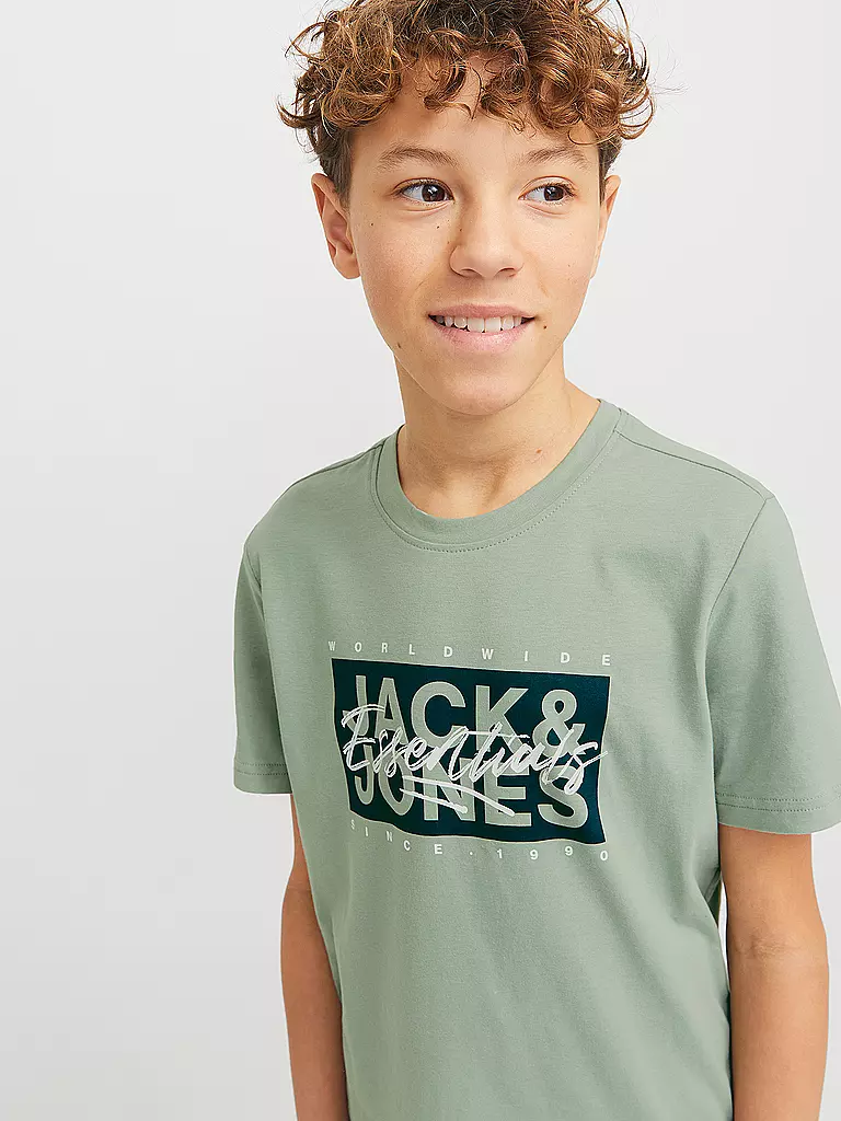 JACK & JONES | Jungen T-Shirt JJCOLTON | mint