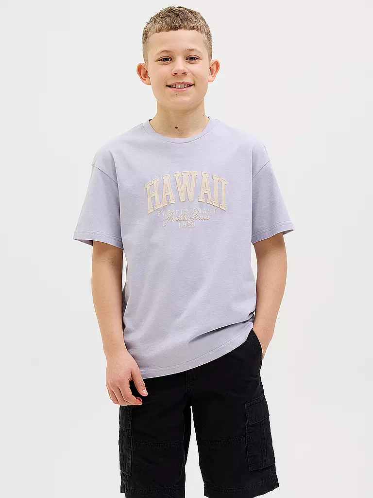 JACK & JONES | Jungen T-Shirt JJDETROIT | lila