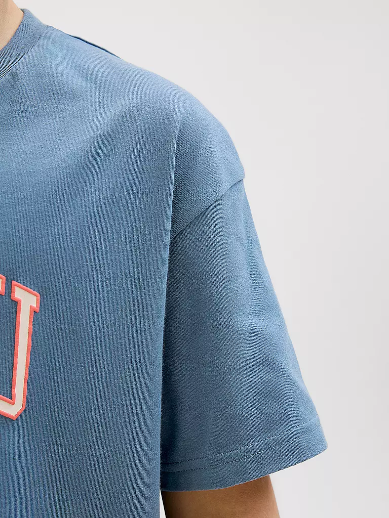 JACK & JONES | Jungen T-Shirt JJDETROIT | petrol