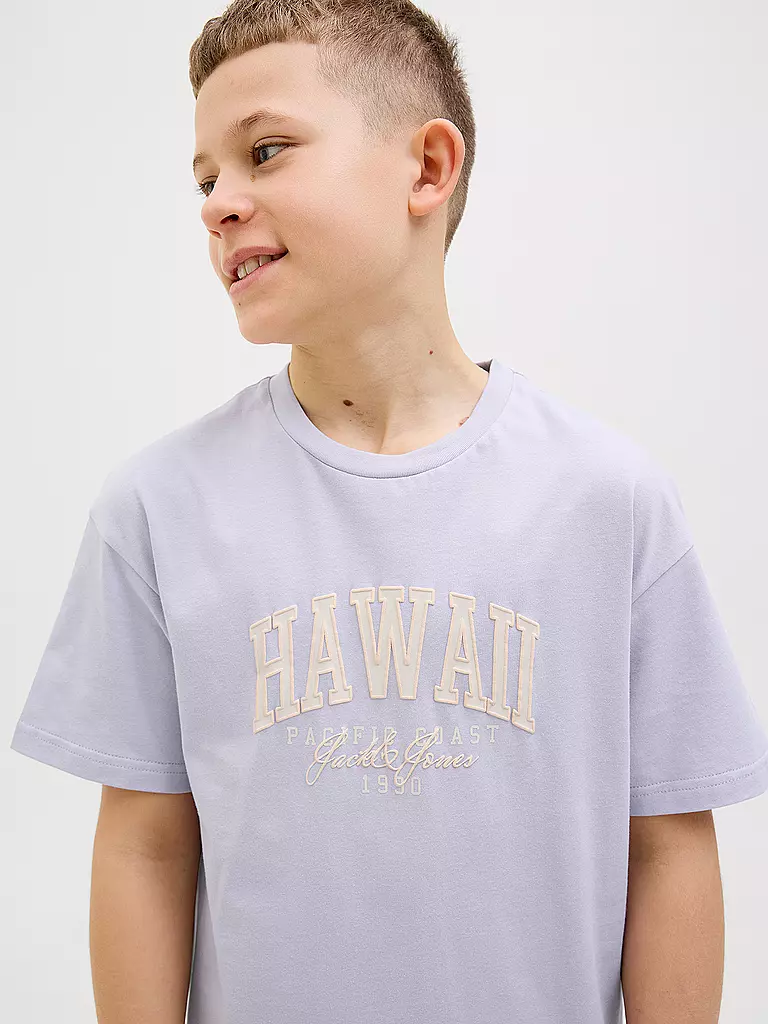 JACK & JONES | Jungen T-Shirt JJDETROIT | lila