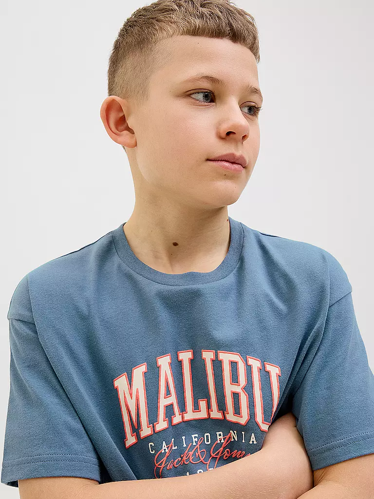 JACK & JONES | Jungen T-Shirt JJDETROIT | petrol
