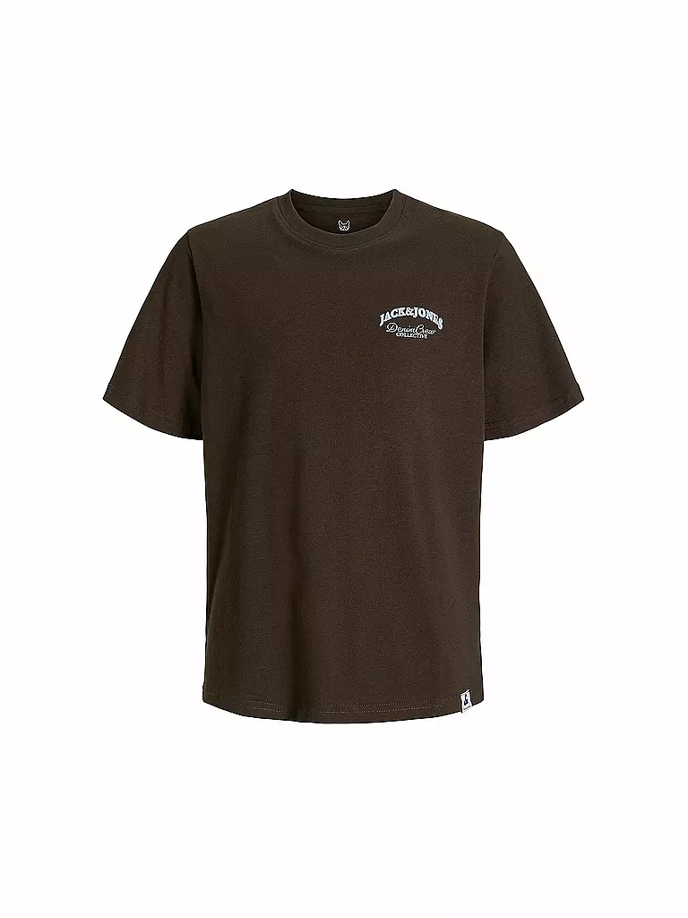 JACK & JONES | Jungen T-Shirt JJEBRANDES  | braun