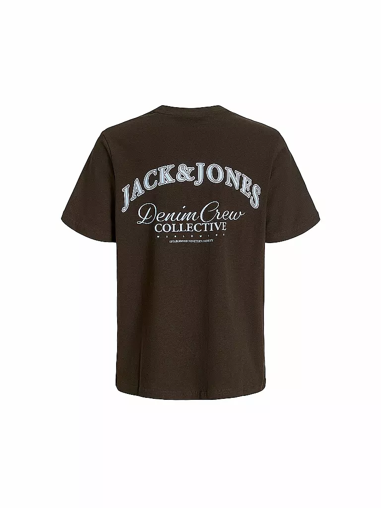 JACK & JONES | Jungen T-Shirt JJEBRANDES  | braun