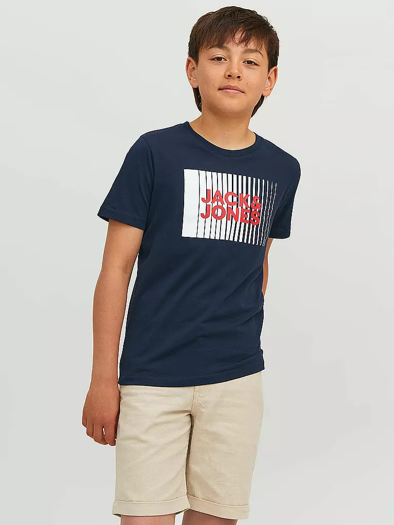 JACK & JONES | Jungen T-Shirt JJECORP | dunkelblau