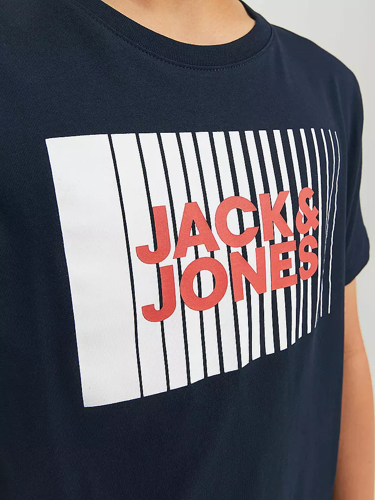 JACK & JONES | Jungen T-Shirt JJECORP | dunkelblau