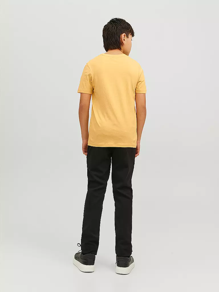 JACK & JONES | Jungen T-Shirt JJELOGO  | gelb