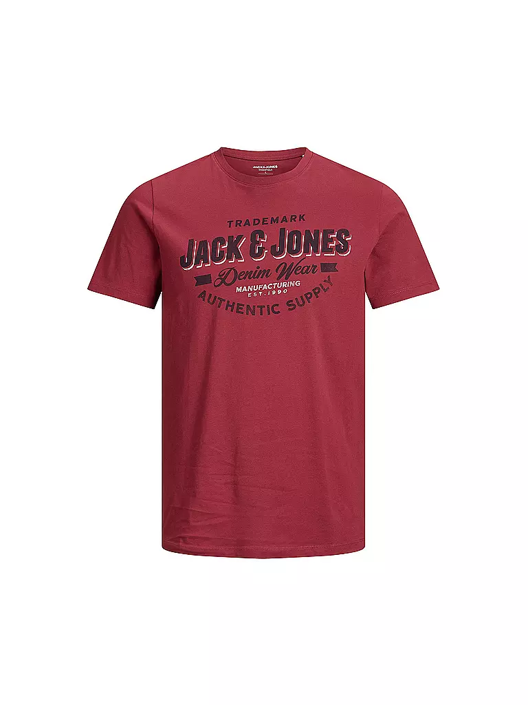 JACK & JONES | Jungen T-Shirt JJELOGO | rot