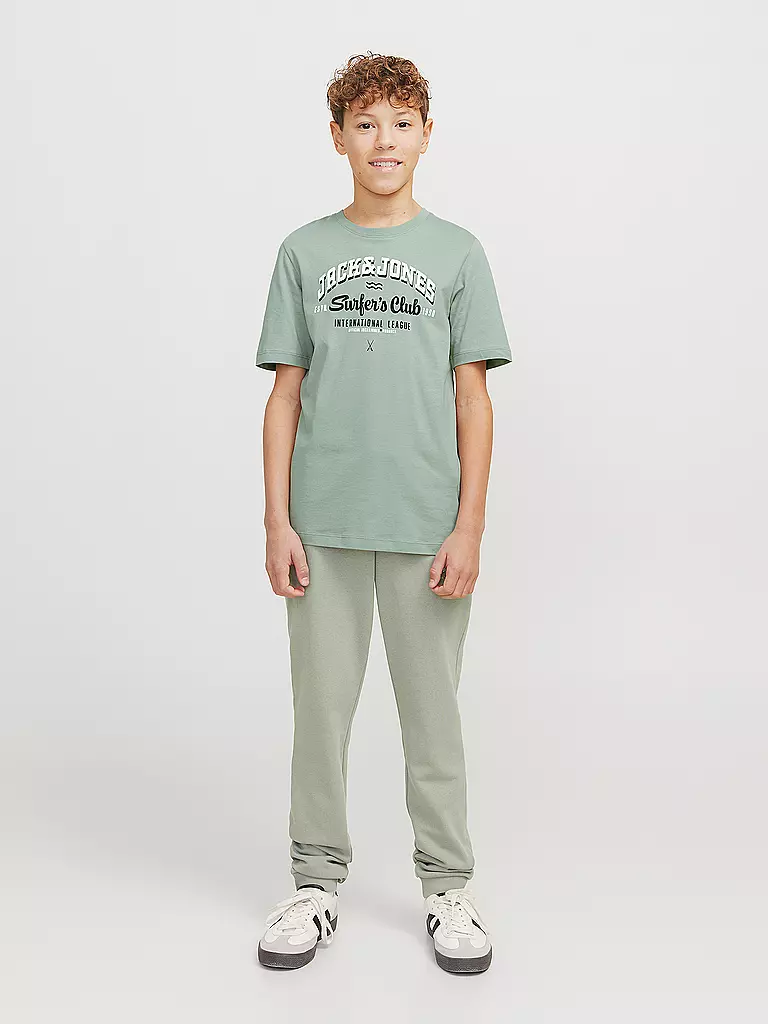 JACK & JONES | Jungen T-Shirt JJELOGO | hellgrün