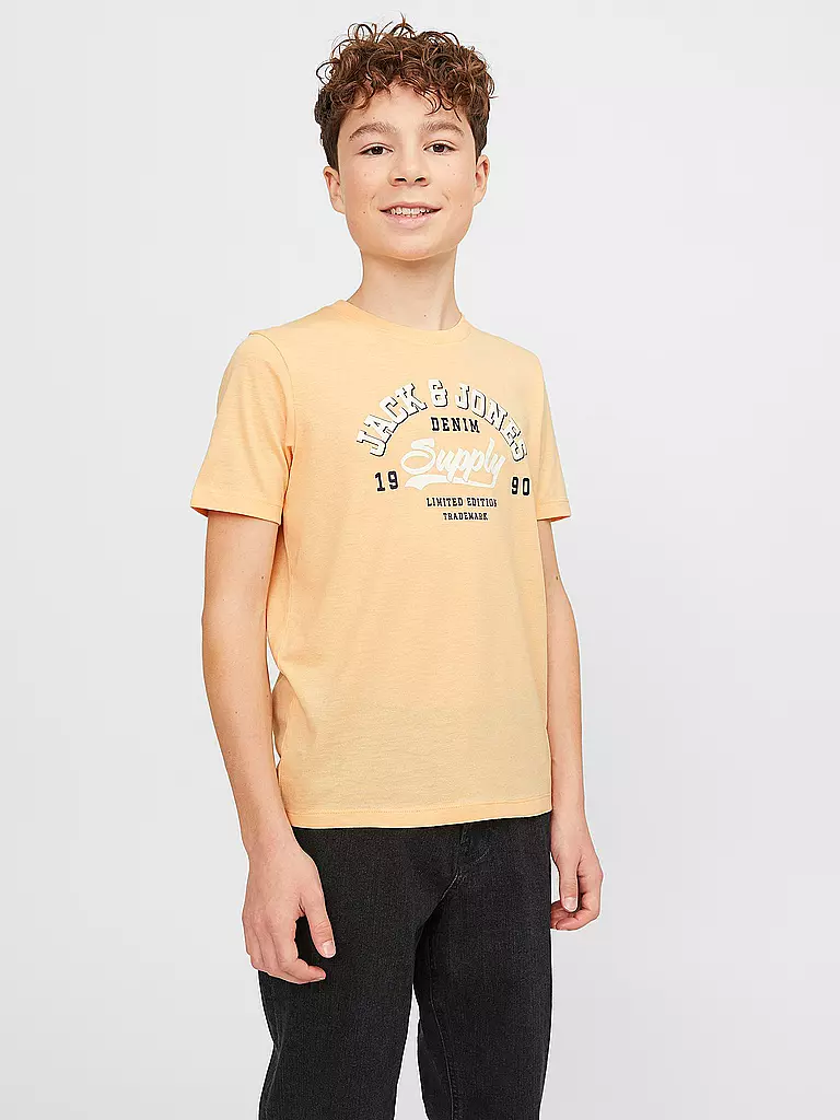 JACK & JONES | Jungen T-Shirt JJELOGO | orange