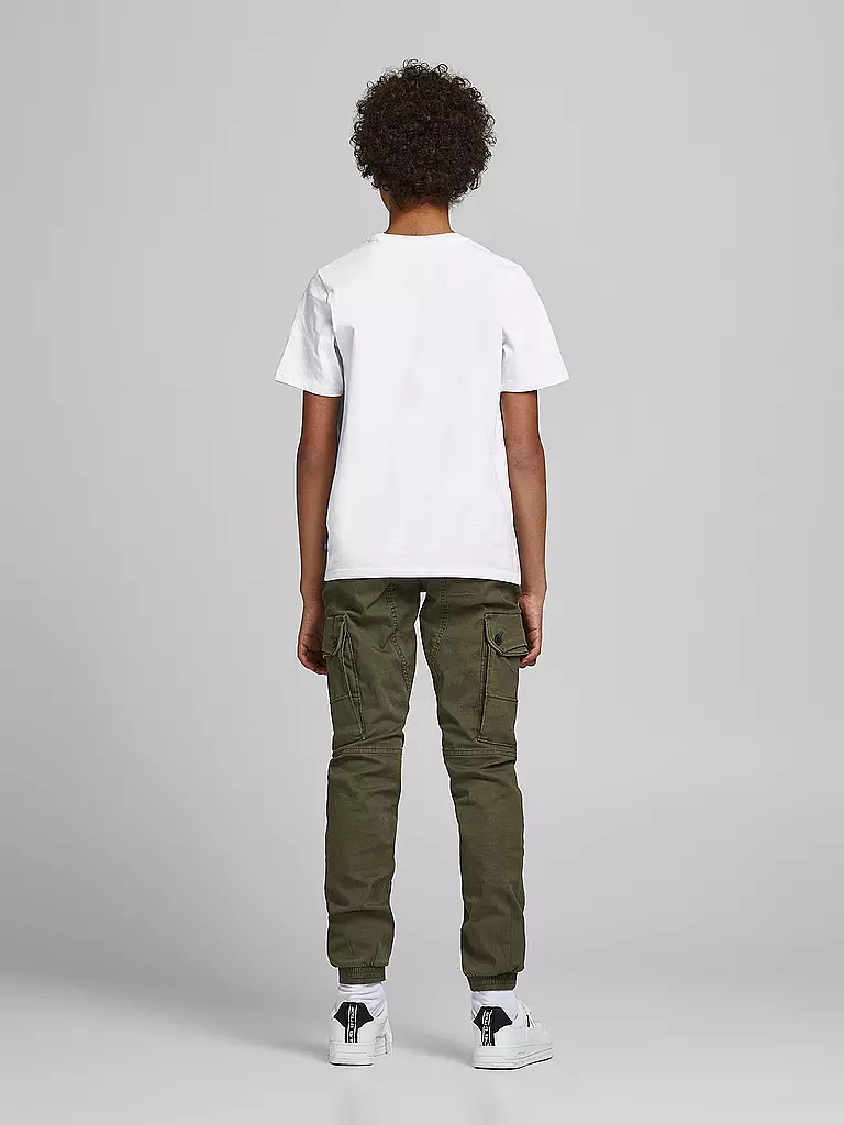 JACK & JONES | Jungen T-Shirt JJEORGANIC | weiss