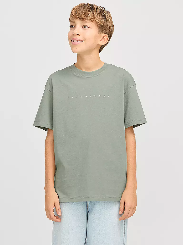 JACK & JONES | Jungen T-Shirt JJESTAR | hellgrün