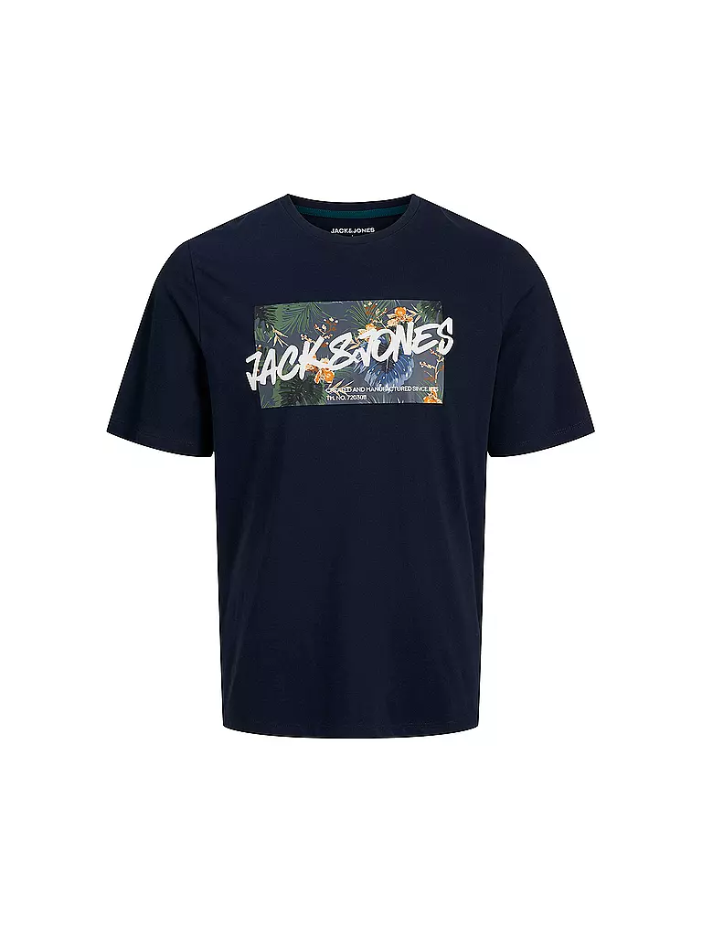 JACK & JONES | Jungen T-Shirt JJHAWAII | dunkelblau