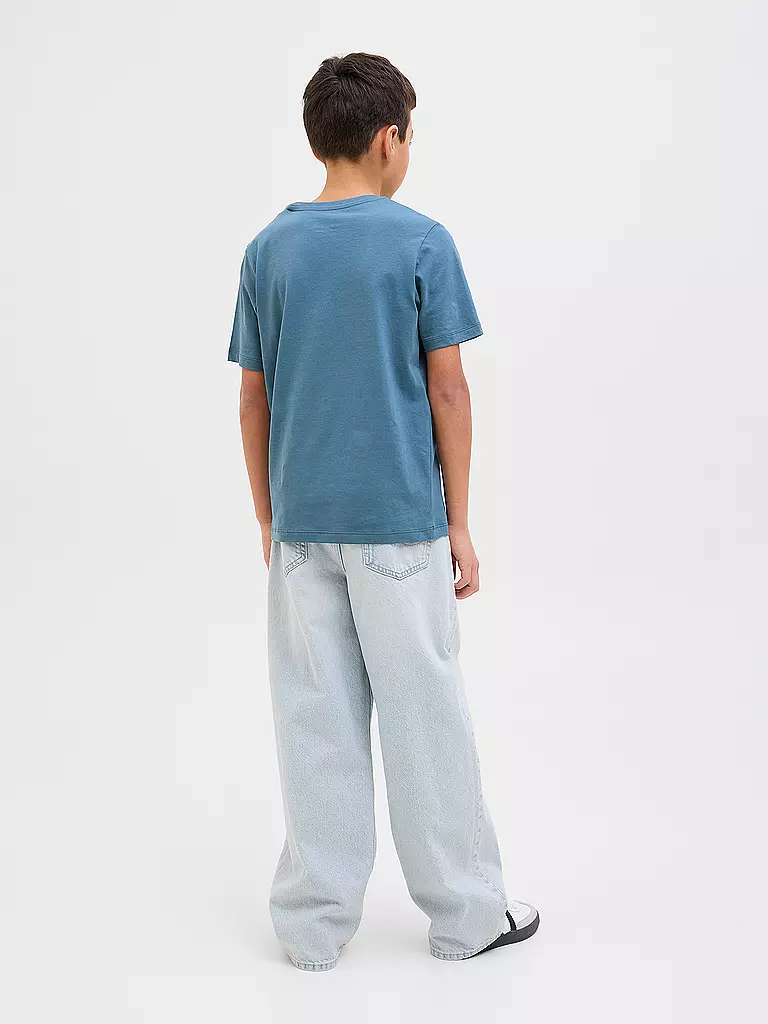 JACK & JONES | Jungen T-Shirt JJLUKE | petrol