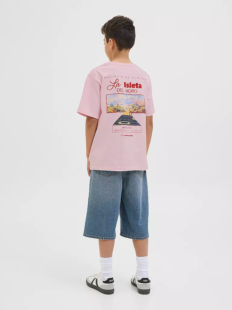 JACK & JONES | Jungen T-Shirt JORALMERIA  | rosa