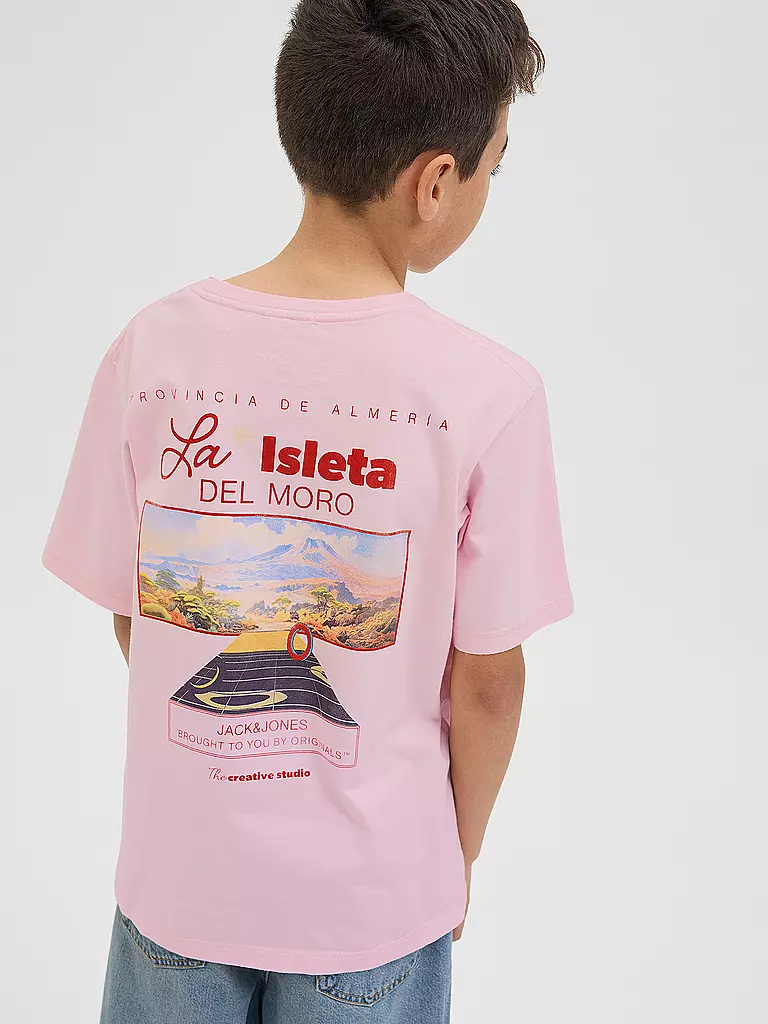 JACK & JONES | Jungen T-Shirt JORALMERIA  | rosa