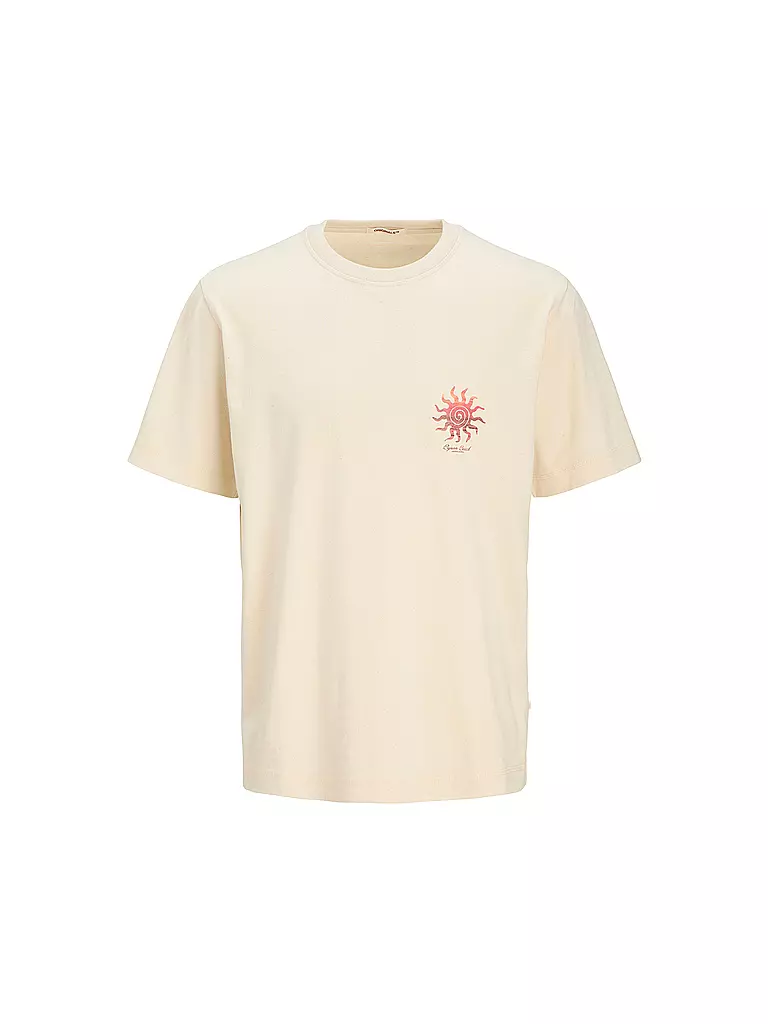 JACK & JONES | Jungen T-Shirt JORCANGGU SUMMER PICTURE | beige
