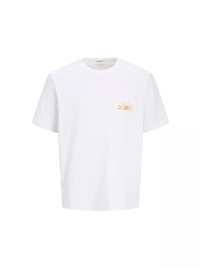 JACK & JONES | Jungen T-Shirt JORCANGGU SUMMER PICTURE | weiss