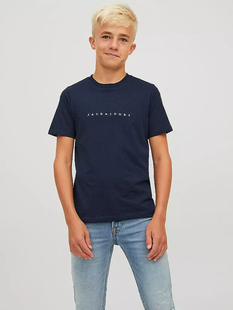 JACK & JONES | Jungen T-Shirt JORCOPENHAGEN  | dunkelblau