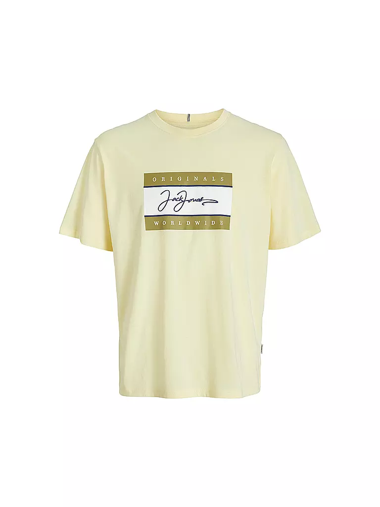 JACK & JONES | Jungen T-Shirt JORFREDERIKSBERG | beige