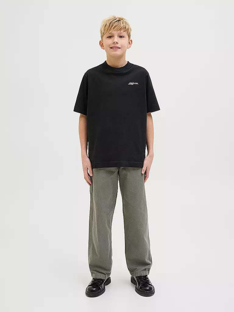 JACK & JONES | Jungen T-Shirt JORISLINGTON | schwarz