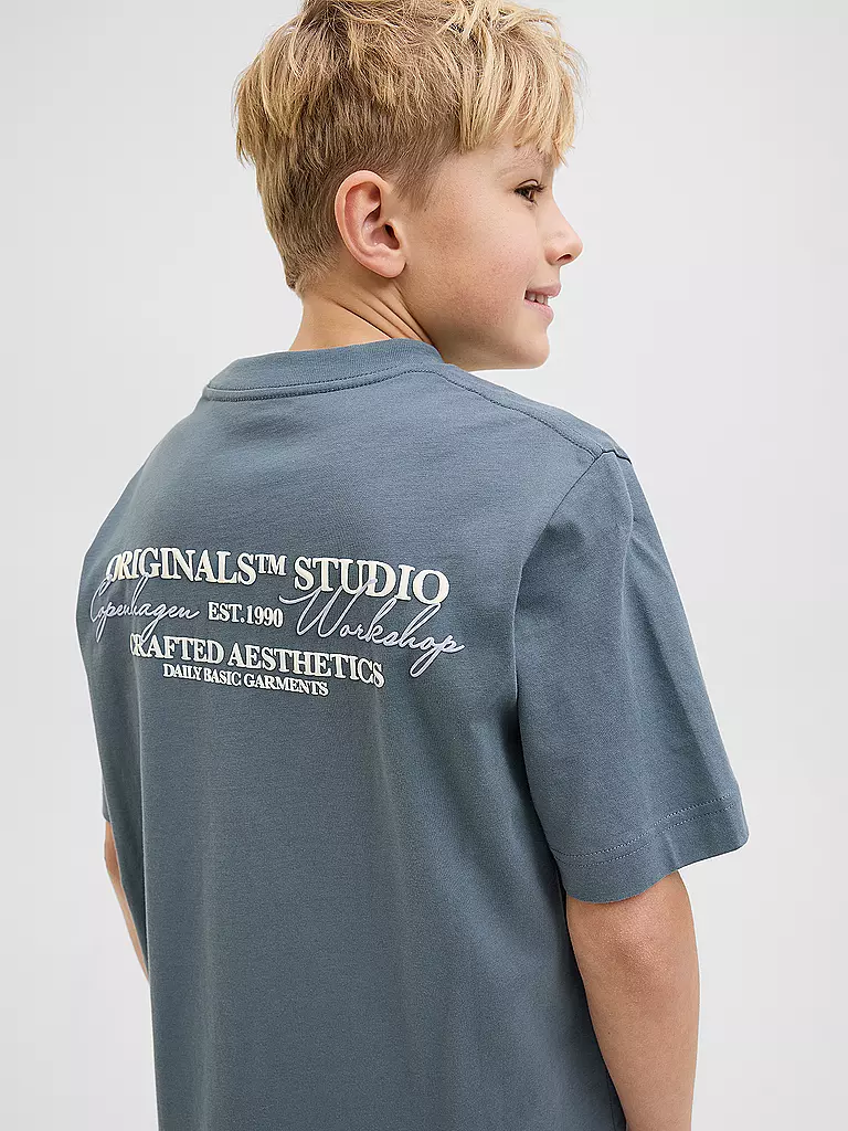 JACK & JONES | Jungen T-Shirt JORISLINGTON | grau