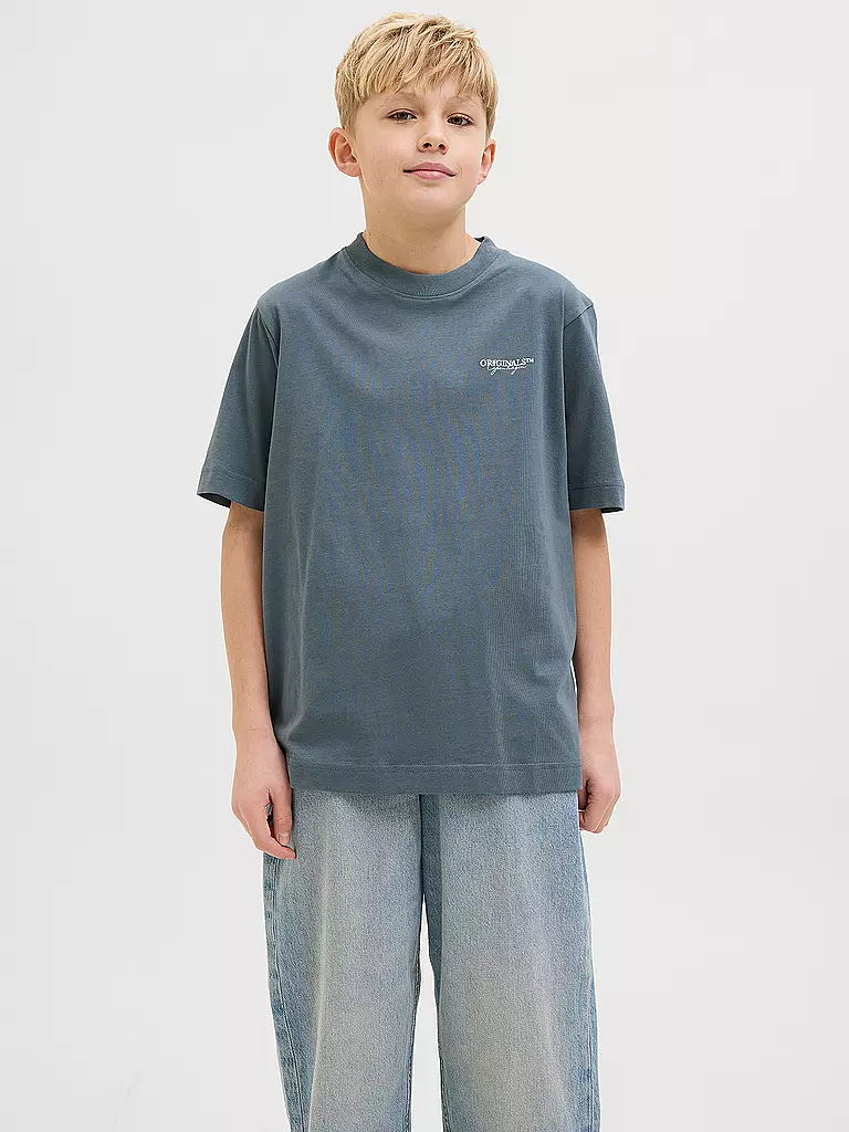 JACK & JONES | Jungen T-Shirt JORISLINGTON | grau