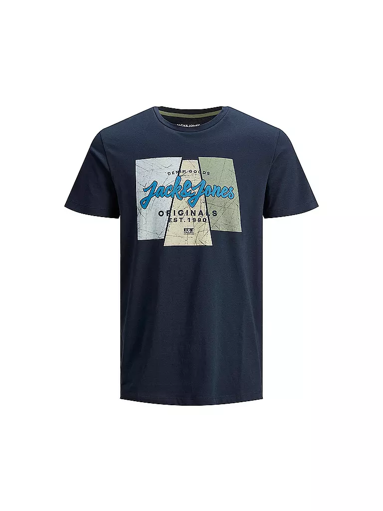 JACK & JONES | Jungen T-Shirt JORLOGON | blau