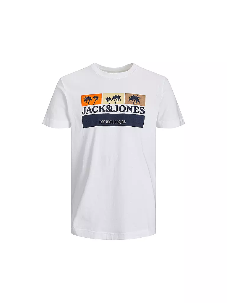 JACK & JONES | Jungen T-Shirt JORMALIBU  | weiß