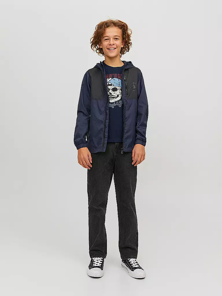 JACK & JONES | Jungen T-Shirt JORROXBURY  | dunkelblau