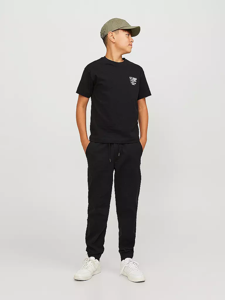 JACK & JONES | Jungen T-Shirt JORSILVERLAKE | schwarz