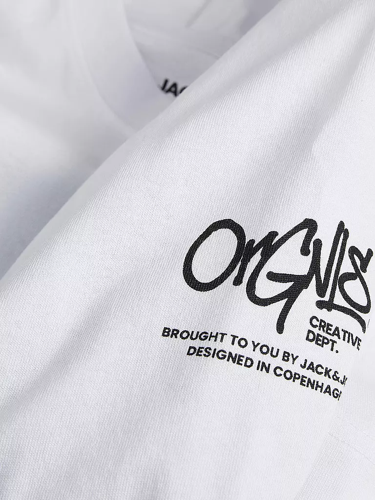 JACK & JONES | Jungen T-Shirt JORSILVERLAKE | weiss