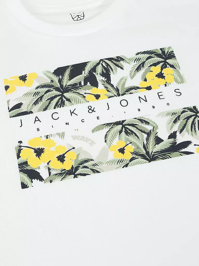 JACK & JONES | Jungen T-Shirt JORVENICE | weiss