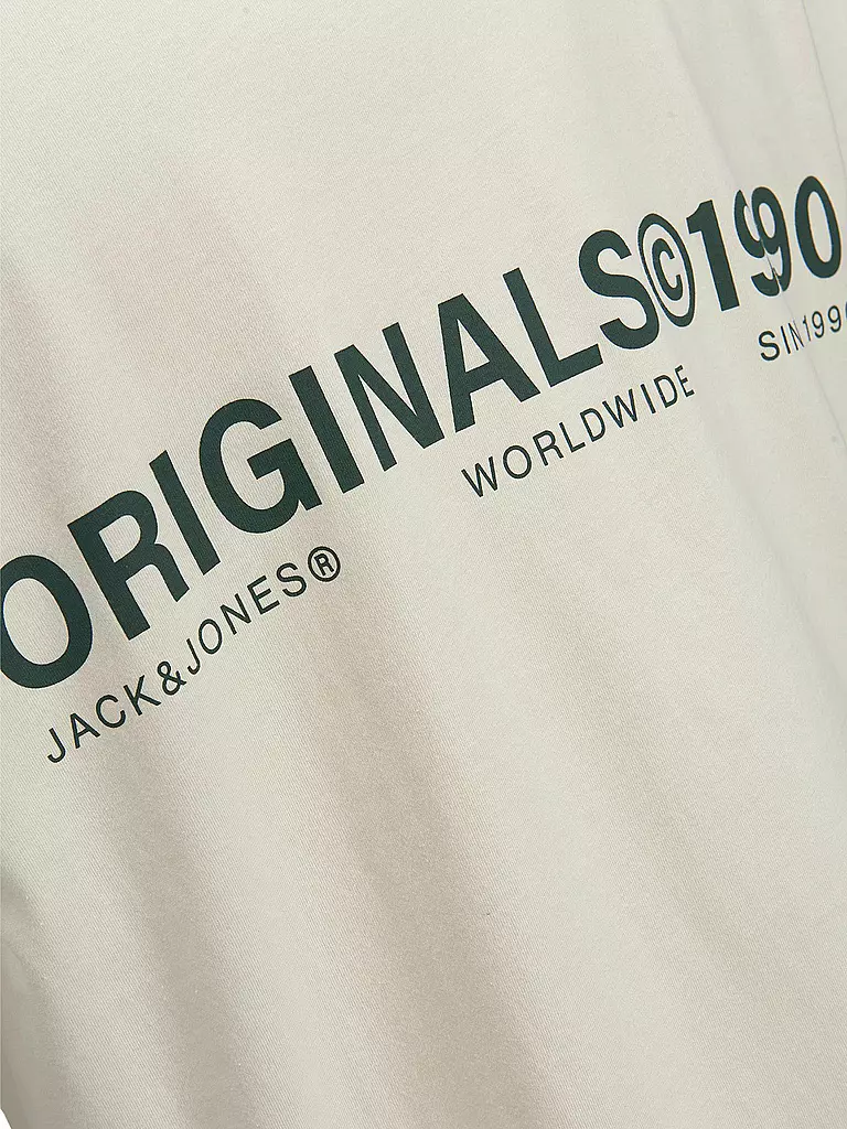 JACK & JONES | Jungen T-Shirt JORWORLD WIDE  | weiss